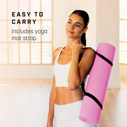 Extra Dikke Yogamat voor Beginners – Antislip & Comfortabel (NBR)