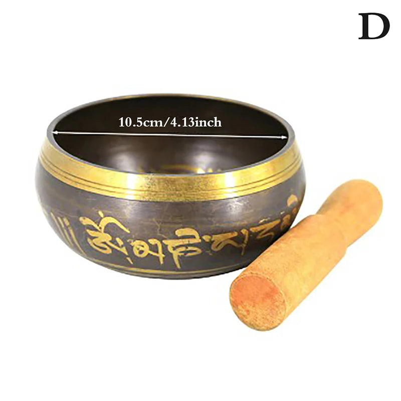 Tibetan Yoga Meditation Bowl Metal Singing Bowl/Beating Bowl