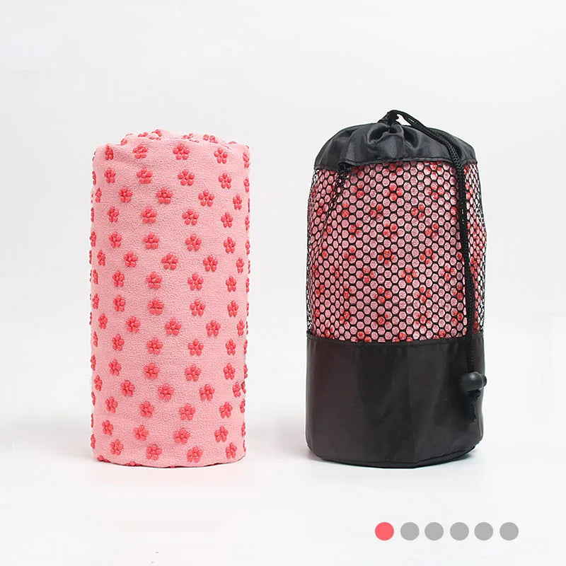 Antislip Hot Yoga Handdoek – Zweet absorberende/ Lichtgewicht Fitness‑ & Yogadeken voor Studio & Travel