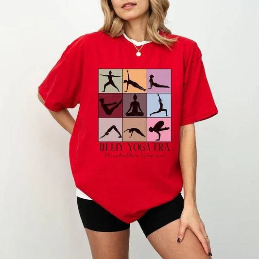 Yoga Shirt “In My Yoga Era” – Trendy Yogini T-Shirt | Comfort & Mindful Style