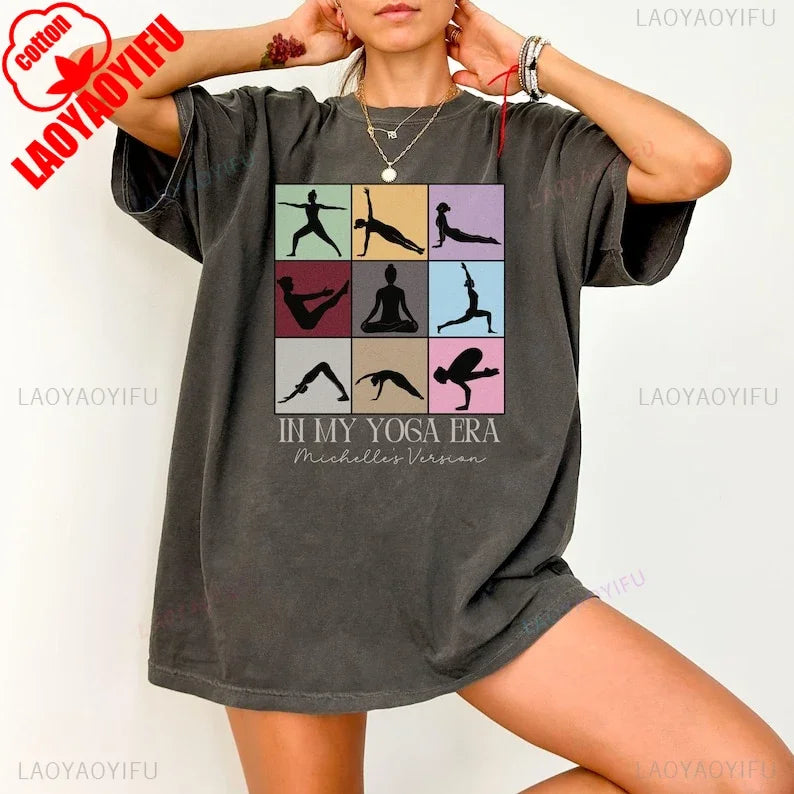 Yoga Shirt "In My Yoga Era" - Trendy Yogini T-Shirt | Comfort & Mindful Style