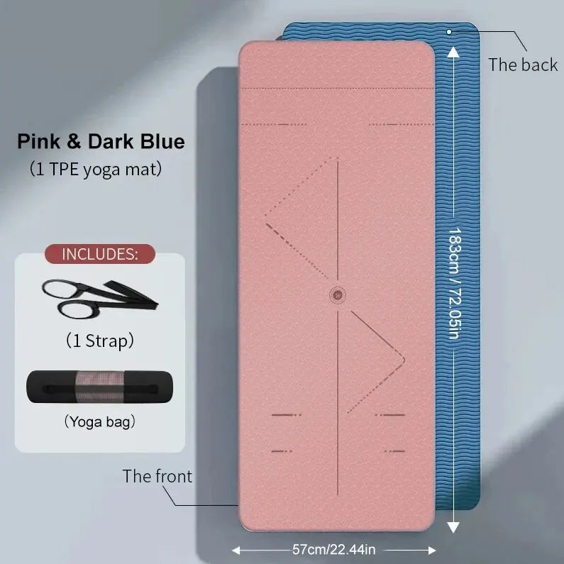 Antislip Yoga Mat Extra Dik
