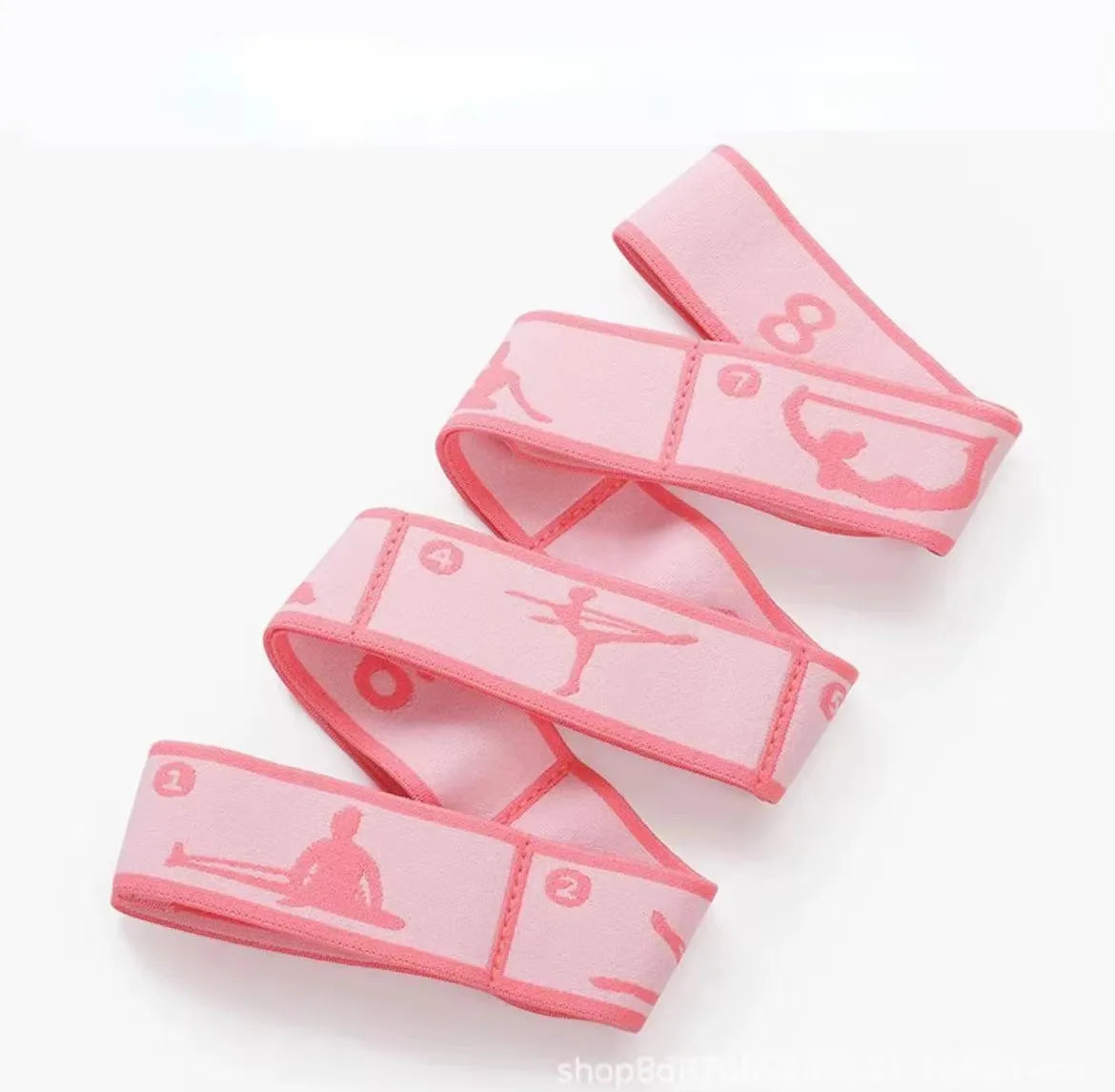 Yoga Stretching Belt Dans Stretching Band Elastische Yoga Weerstandsbanden Thuis Pilates Oefening Trekband Riem Fitness Sport