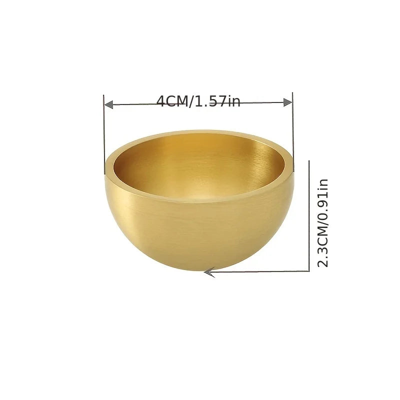 Tibetan Singing Bowl Set - Handmade Copper Meditation Bowl with Striker and Cushion | For Yoga, Relaxation & Sound Healing