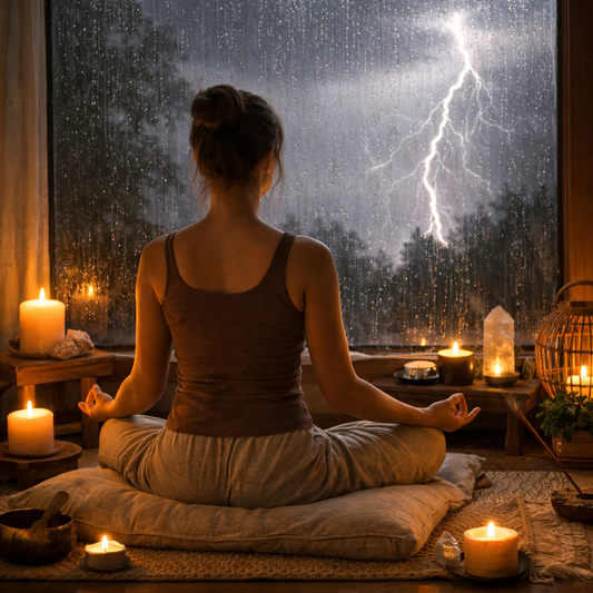 “Yoga in broeierig weer: ademen door de storm”