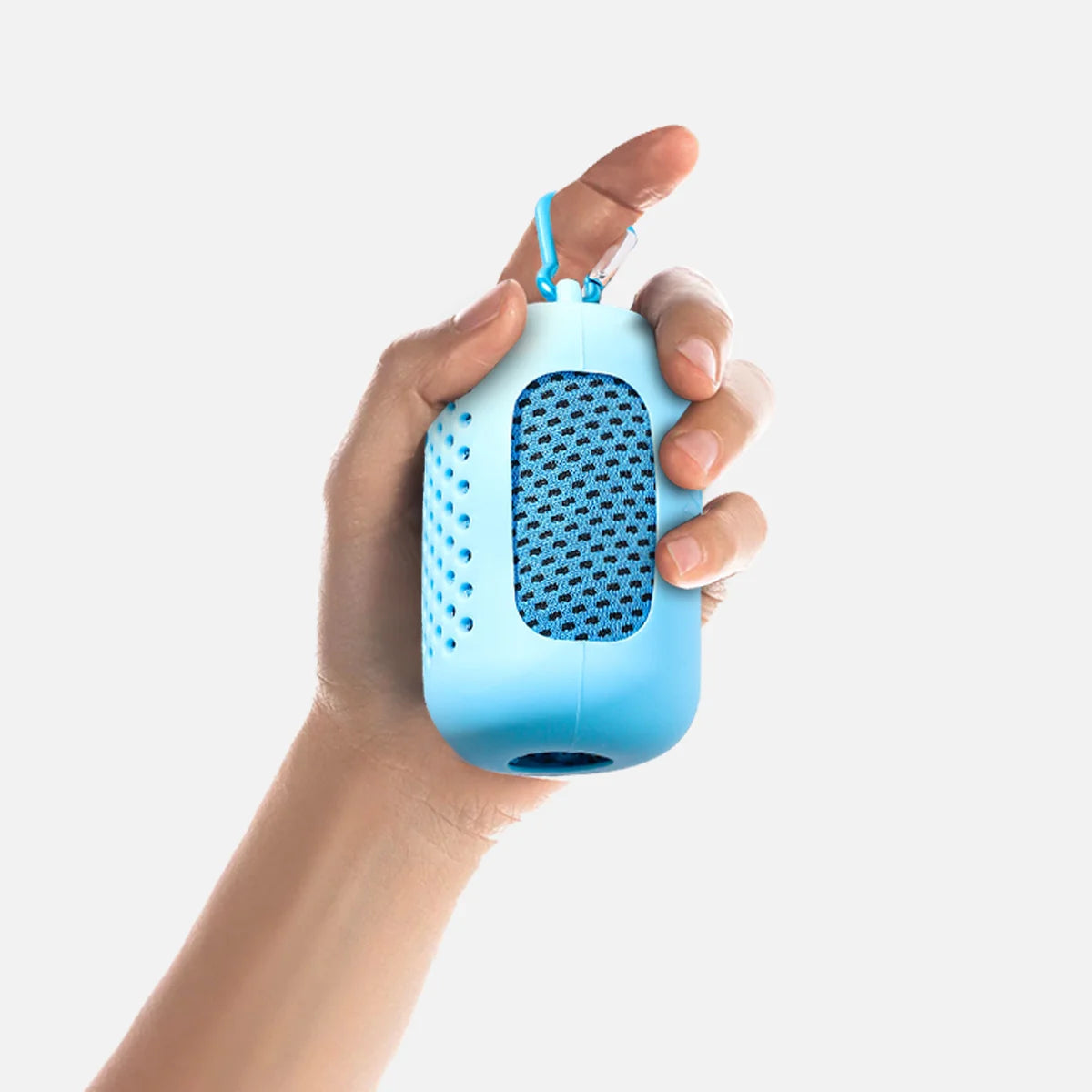 RaviZen Portable Cooling Towel – Siliconen Opbergcase | Sneldrogende Verkoelende Sporthanddoek voor Fitness & Strand