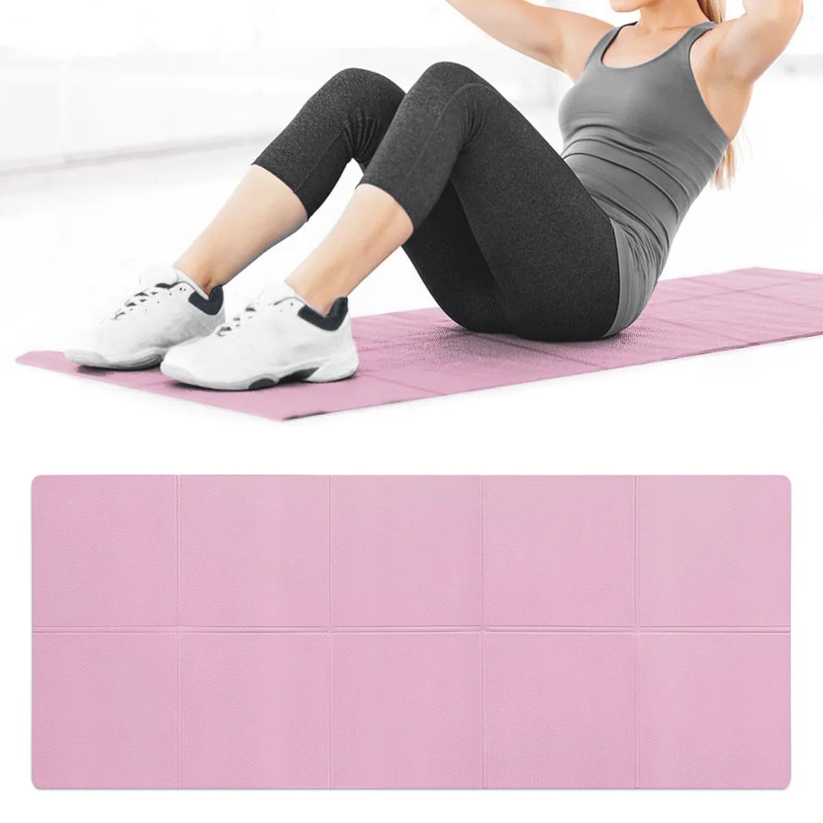 EVA Yoga Mat 4 mm – Antislip, Lichtgewicht & Comfortabel