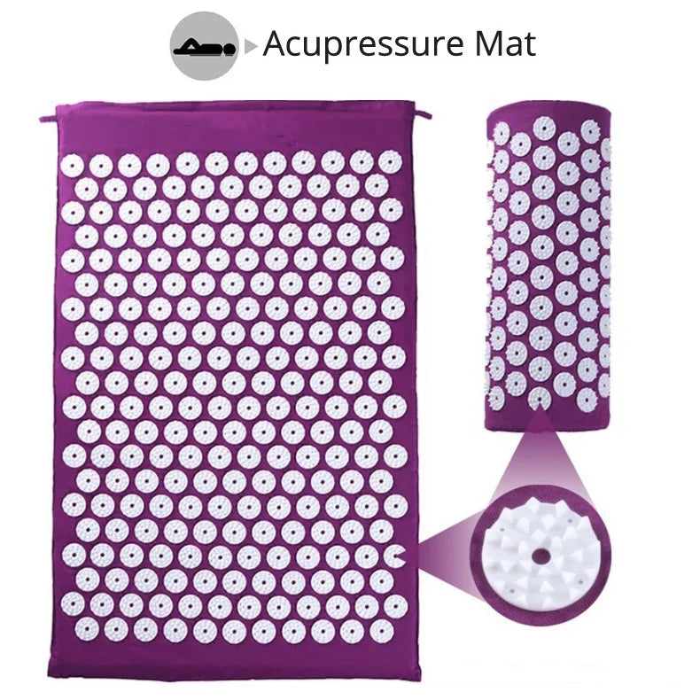 RaviZen Acupressuurmat & Kussen – Sensi Massage Set