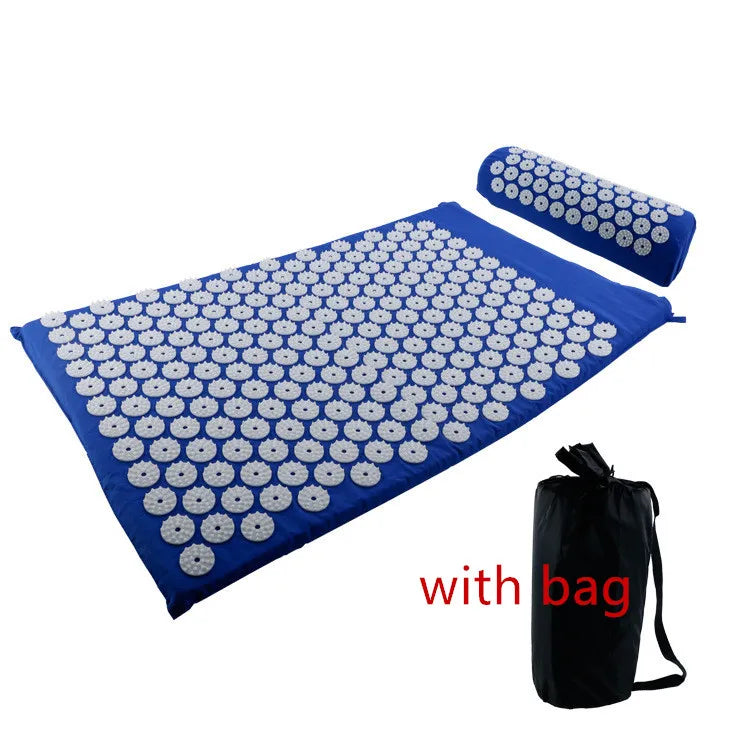 RaviZen Acupressuurmat & Massagekussen – Spike Yoga & Pilates Set