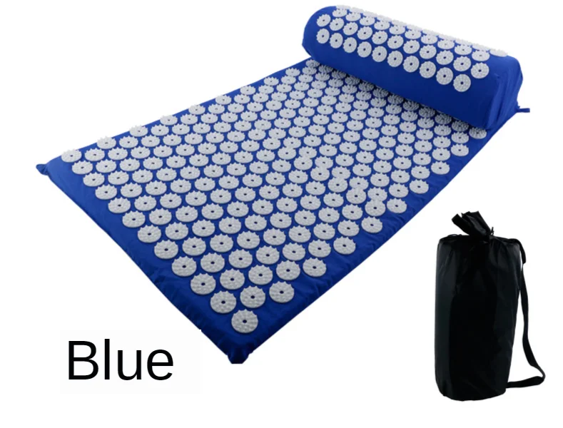 RaviZen Acupressuurmat & Massagekussen – Spike Yoga & Pilates Set