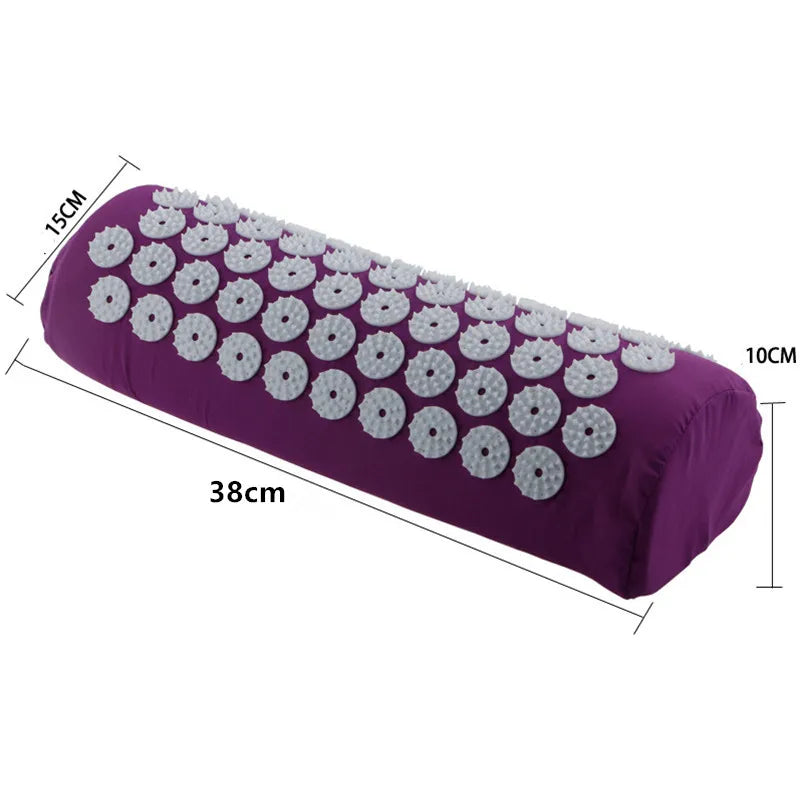 RaviZen Acupressuurmat & Massagekussen – Spike Yoga & Pilates Set