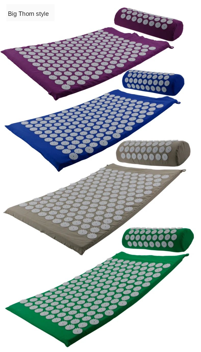 RaviZen Acupressuurmat & Massagekussen – Spike Yoga & Pilates Set