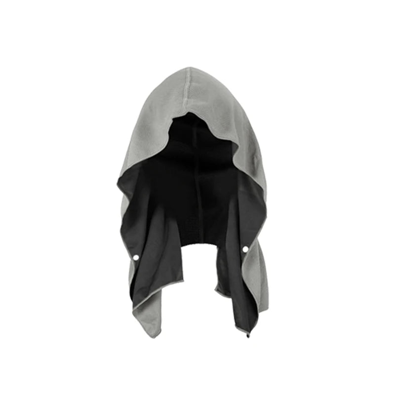 RaviZen Cooling Hoodie Towel – Directe Verkoeling | Sneldrogende Sport & Yoga Handdoek met Capuchon