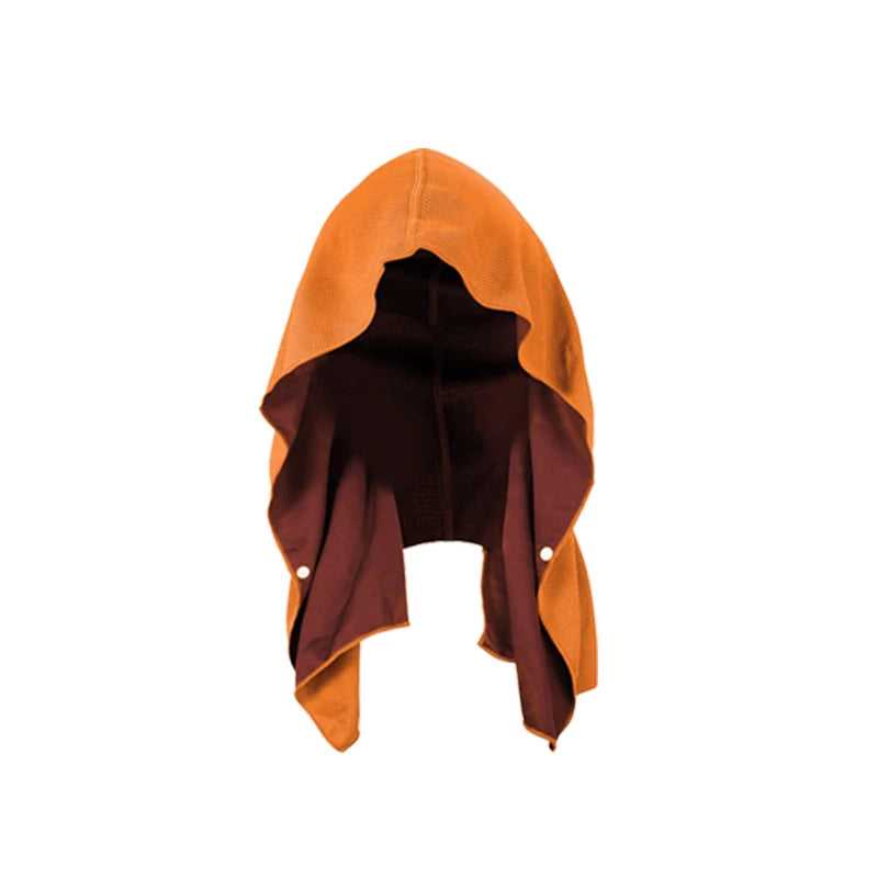 RaviZen Cooling Hoodie Towel – Directe Verkoeling | Sneldrogende Sport & Yoga Handdoek met Capuchon