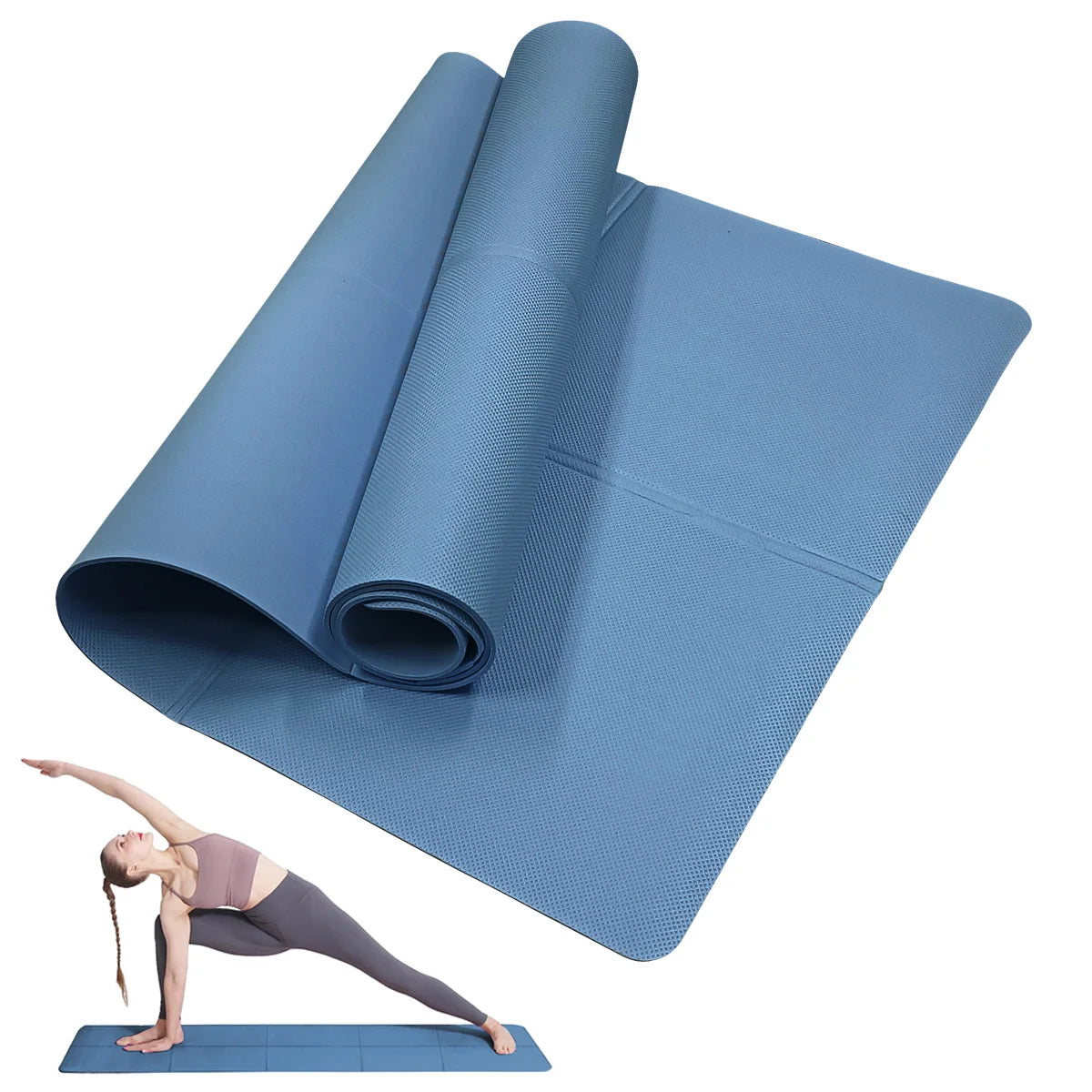 EVA Yoga Mat 4 mm – Antislip, Lichtgewicht & Comfortabel