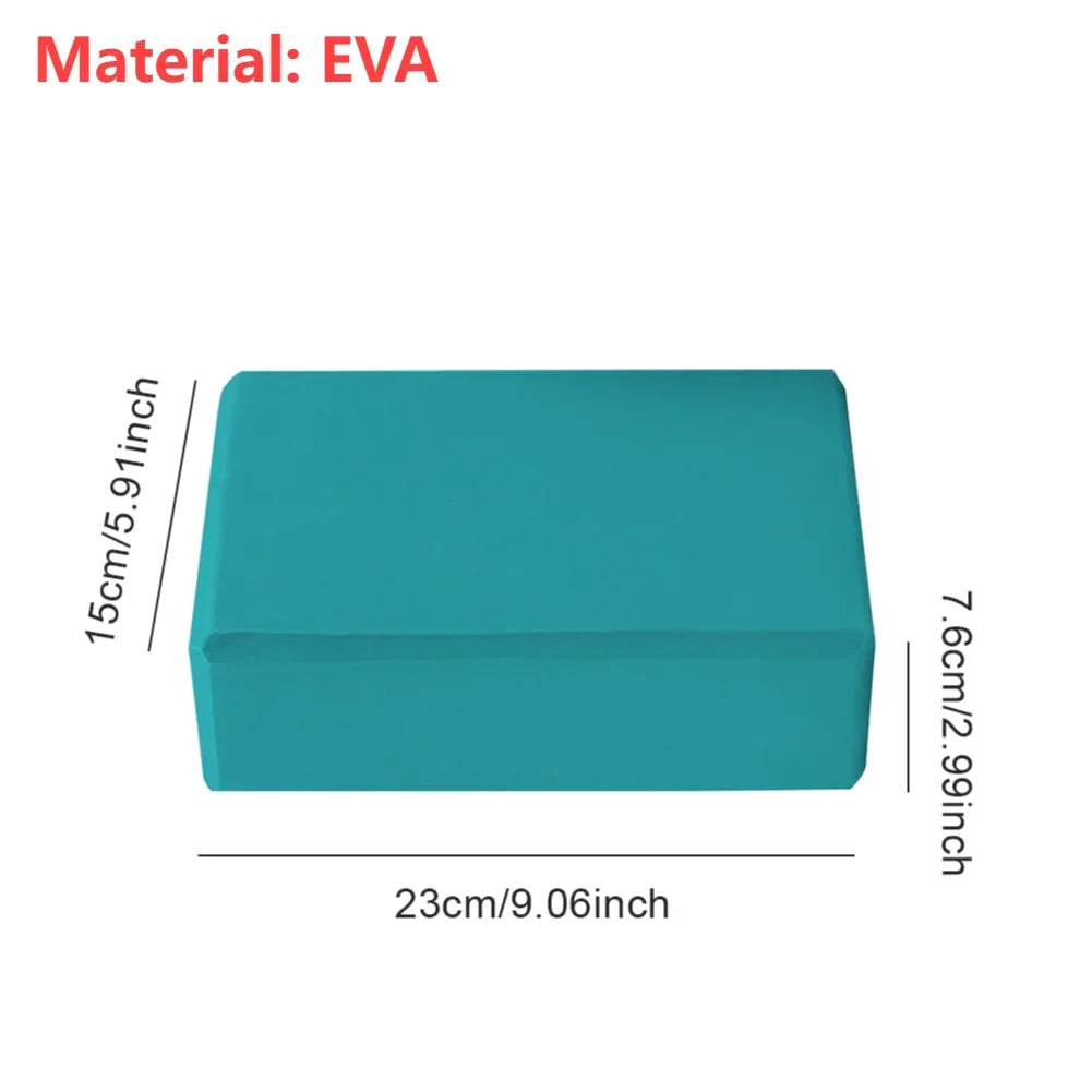 Eco‑Vriendelijk Kurken Yogablok – Natuurlijk Antislip Yoga & Pilates Blok (9×6×3 inch)