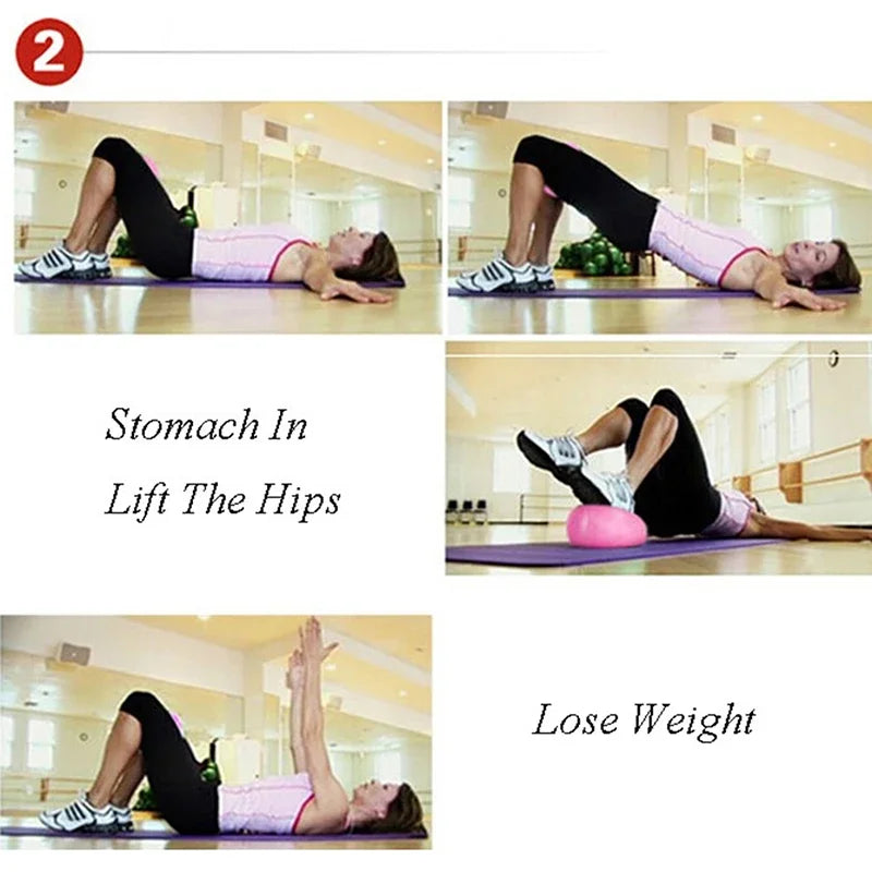 Yoga Ball 25 cm – Pilates Ball for Core Training, Balance & Indoor Workouts