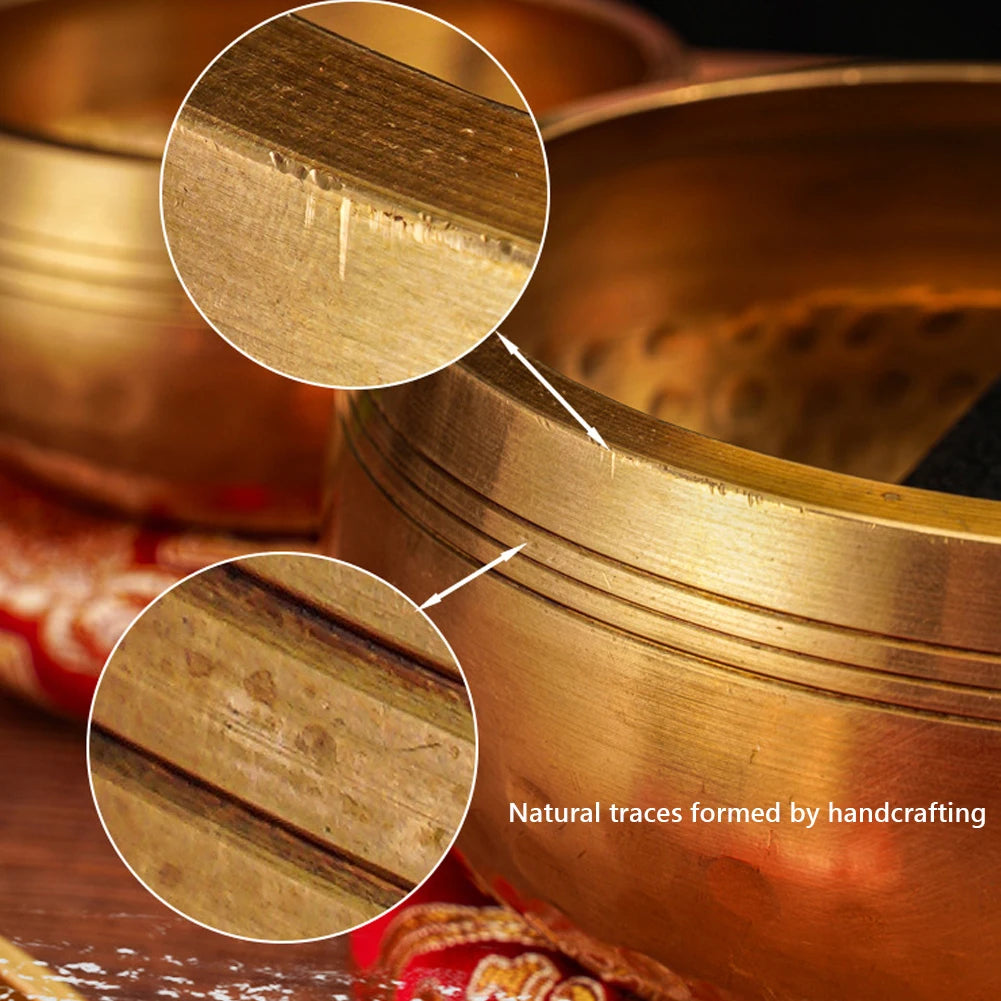Yoga & Meditation Singing Bowl – For Chakra Healing, Mindfulness, Stress Relief