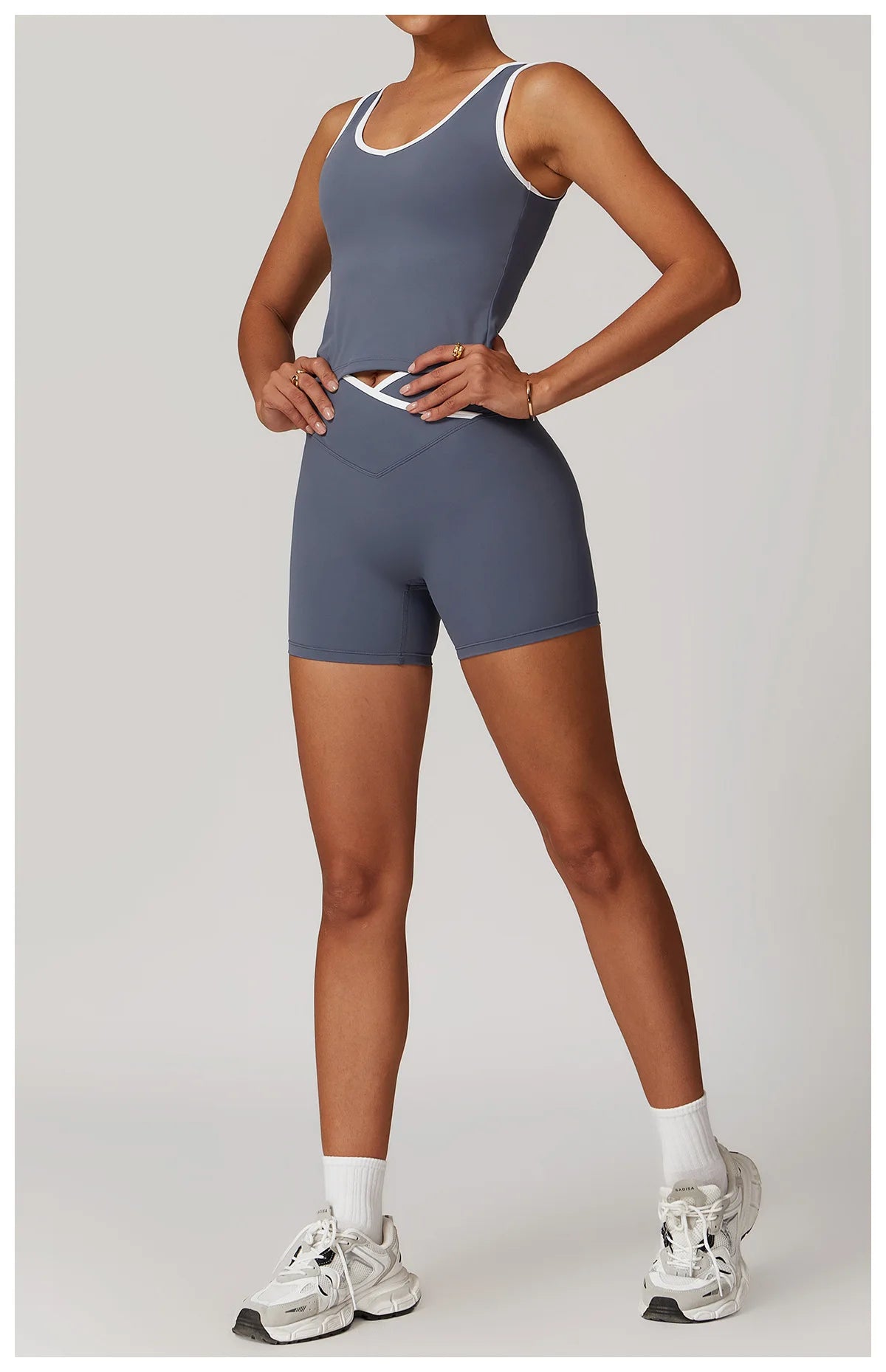 Yoga set 2-piece workout outfit fitness sportswear gym tracksuit high-waisted leggings sports bra women's clothing