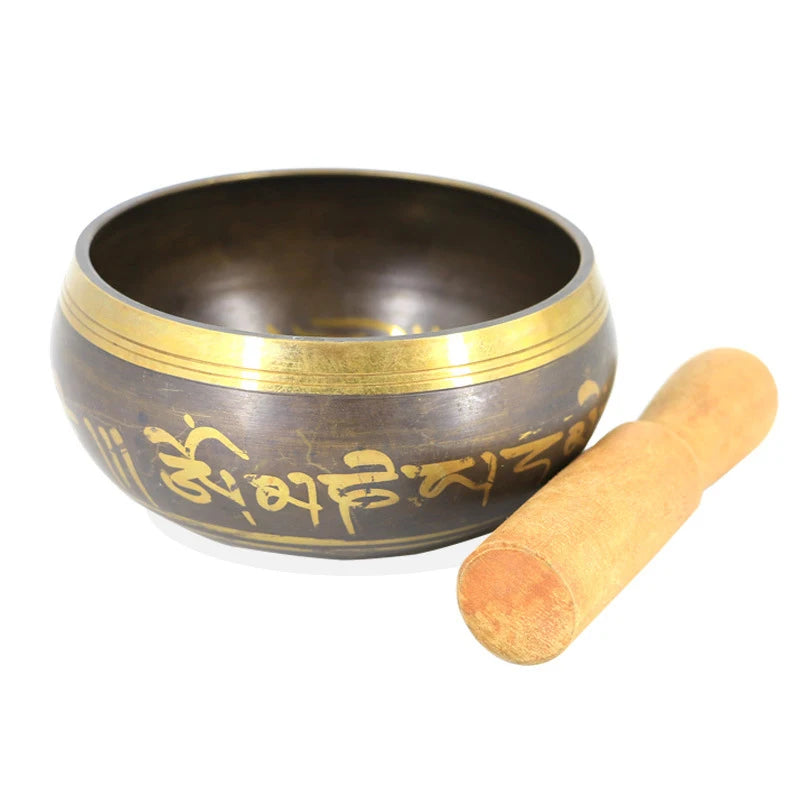 Tibetan Yoga Meditation Bowl Metal Singing Bowl/Beating Bowl