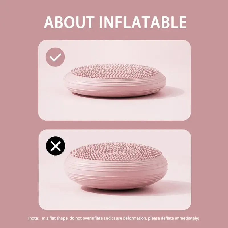 Verdikte yogamat Platte balansmassage Yogatrainer Oefening Fitnessapparatuur Schokabsorptiemat voor thuisgymgebruik