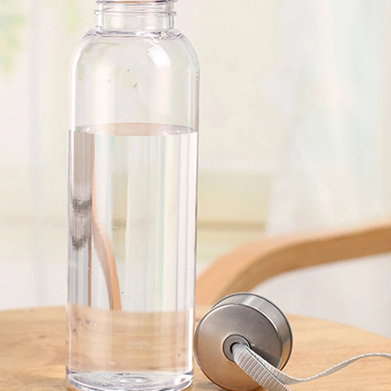 Yoga Water Bottle 300/400/500 ml (Portable, Plastic, Transparent)