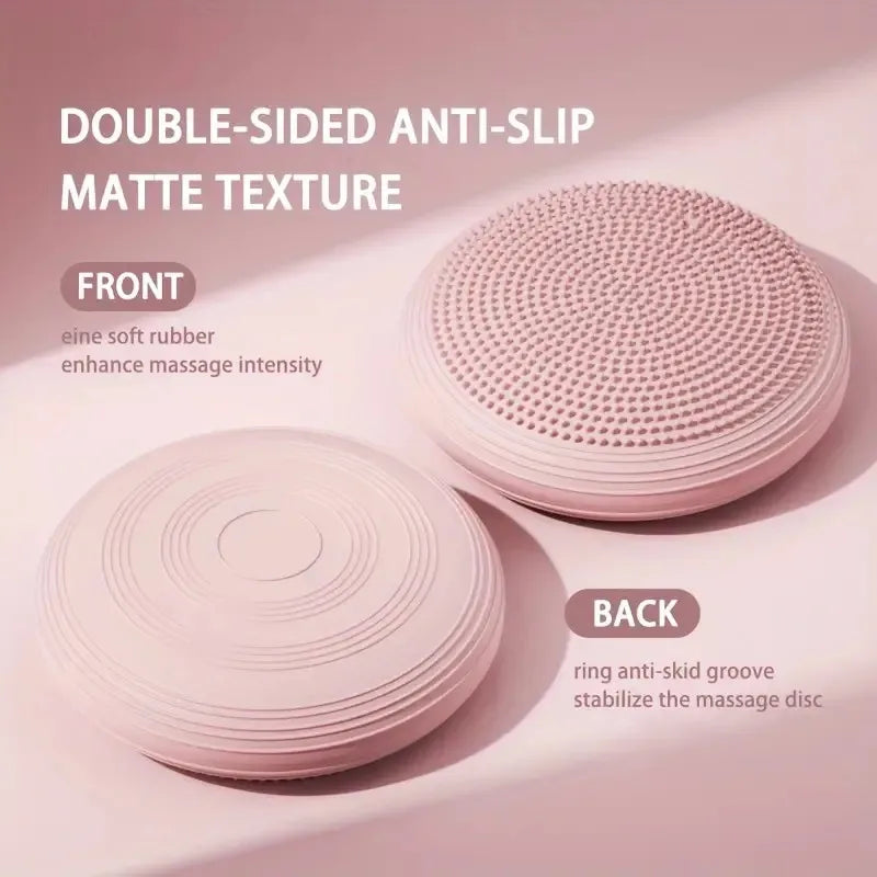 Verdikte yogamat Platte balansmassage Yogatrainer Oefening Fitnessapparatuur Schokabsorptiemat voor thuisgymgebruik