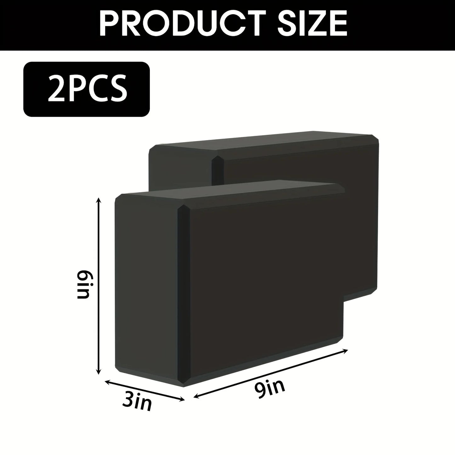 Set van 2 High‑Density Yoga Blokken – Lichtgewicht, Stevig & Geurvrij | Essentiële Foam Support voor Yoga, Pilates & Gym