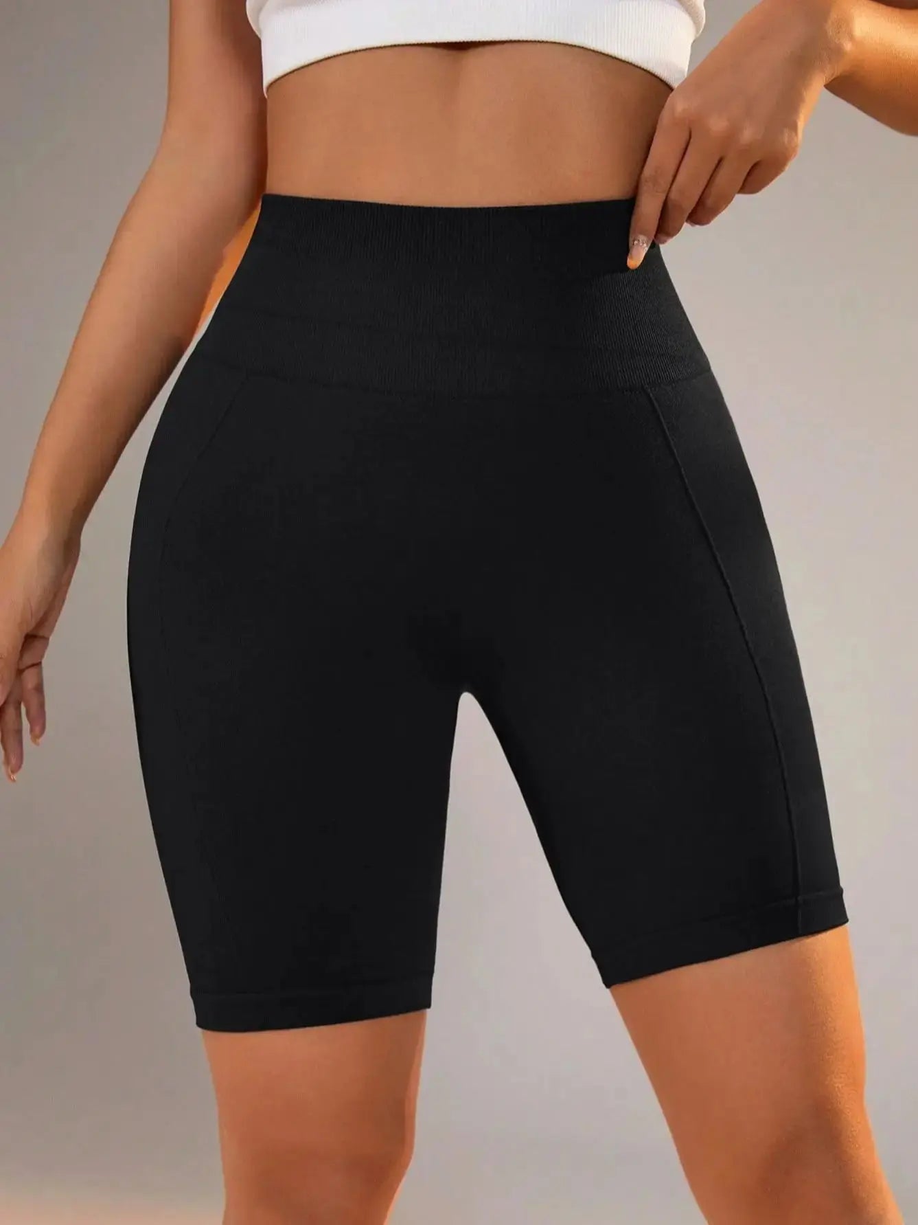 Dames Yoga Shorts – High Waist, Ademend & Sneldrogend | Fitness & Running | RaviZen