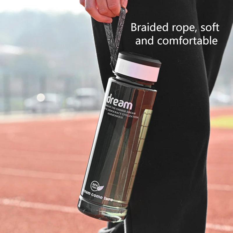 1000ml Motivational Sports Bottle – Leakproof Outdoor & Fitness Water Bottle | Portable Drinking Bottle for Gym, Yoga & Travel
