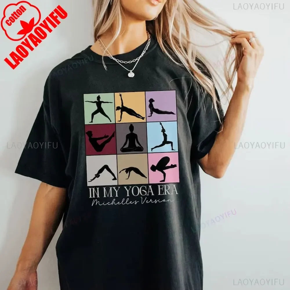 Yoga Shirt "In My Yoga Era" - Trendy Yogini T-Shirt | Comfort & Mindful Style