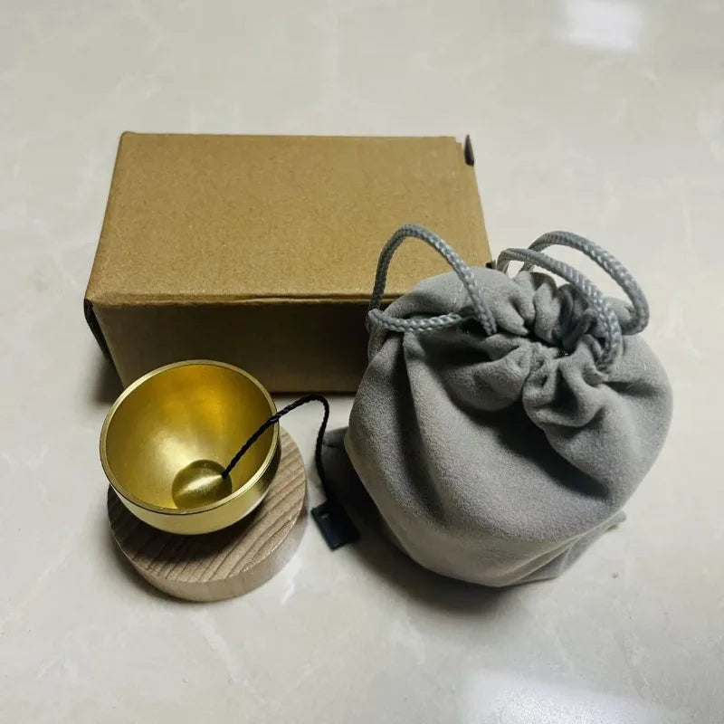 Mini Tibetan Singing Bowl Set - Compact Meditation Sound Bowl | Gift & Mindfulness - RaviZen
