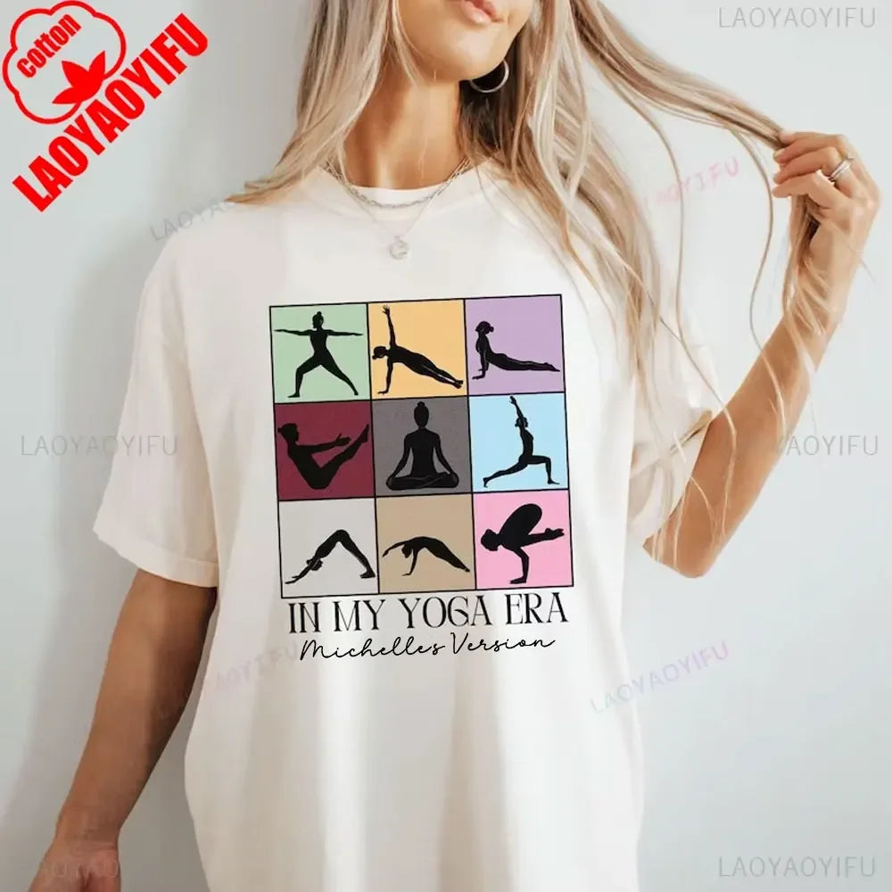 Yoga Shirt "In My Yoga Era" - Trendy Yogini T-Shirt | Comfort & Mindful Style