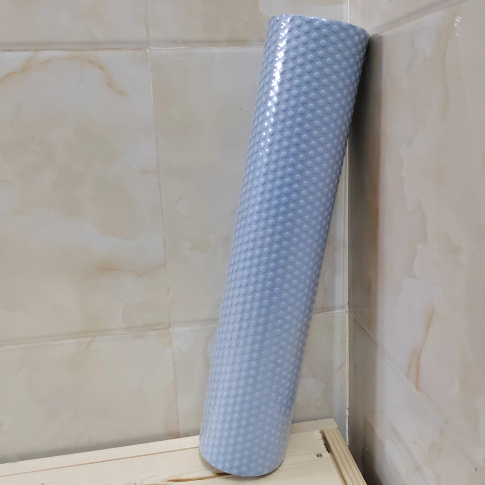 EVA Yoga Roller – Ronde Foam Cylinder voor Pilates & Spierherstel | Hexagon Grip, 9.5 cm Ø, 45 cm Lengte