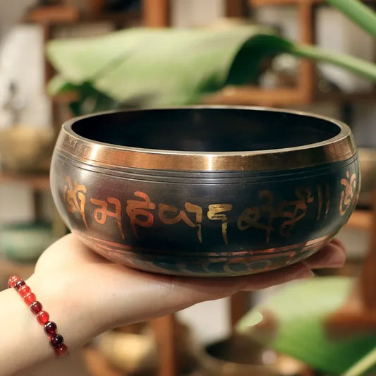 Nepalese Koperen Klankschaal | Tibetaanse Sound Therapy & Meditatie