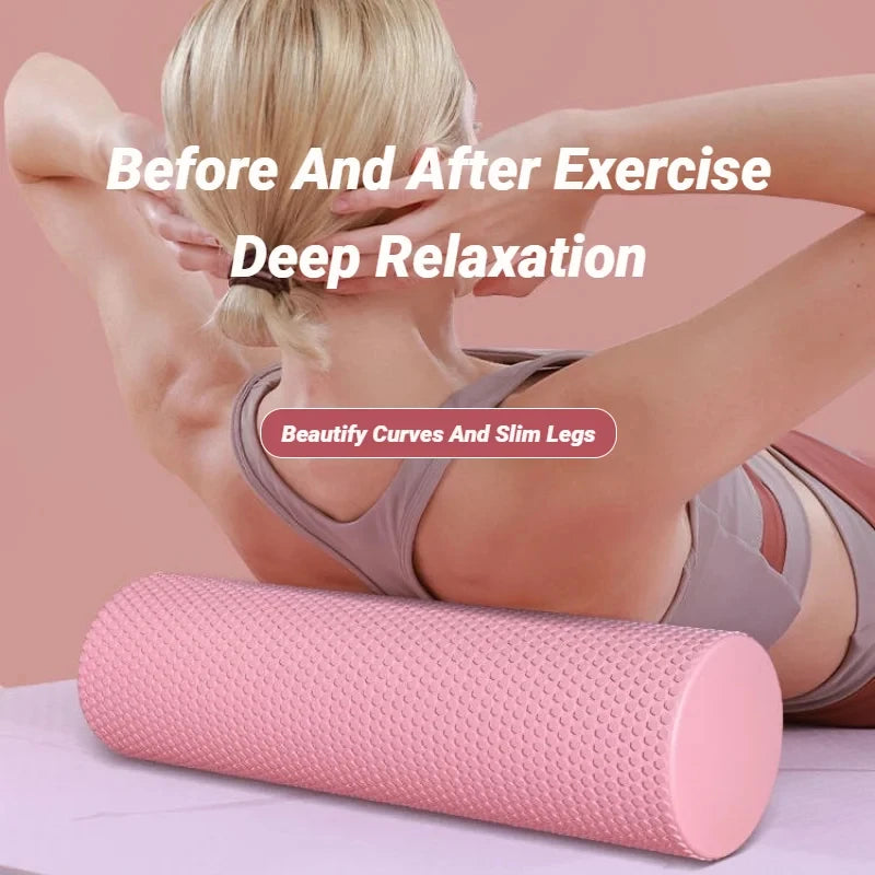 RaviZen Hexagonale Foam Roller – Diepe Spiermassage voor Yoga & Pilates
