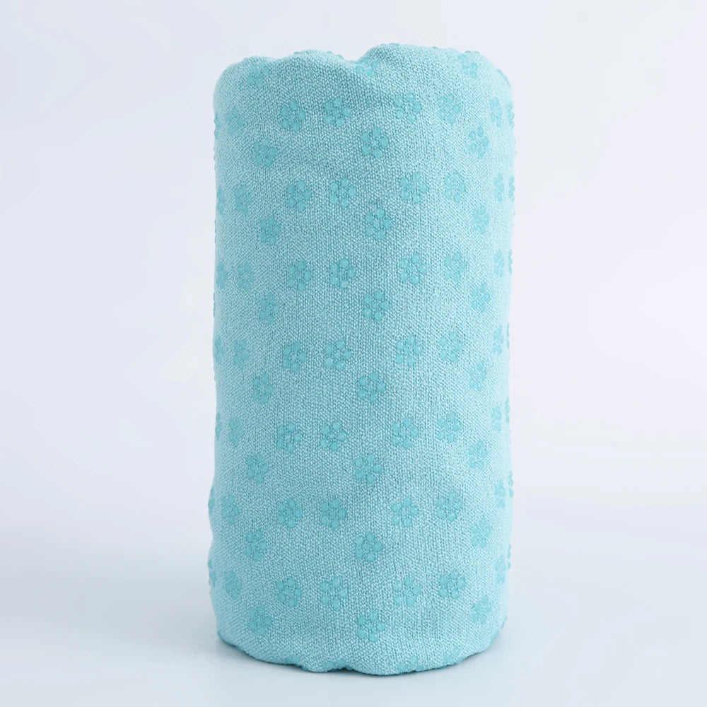 Hot Yoga Mat Handdoek – Antislip Yogatowel met Grip‑Punten | Absorberend, Zweetbestendig & Ideaal voor Hot Yoga en Pilates