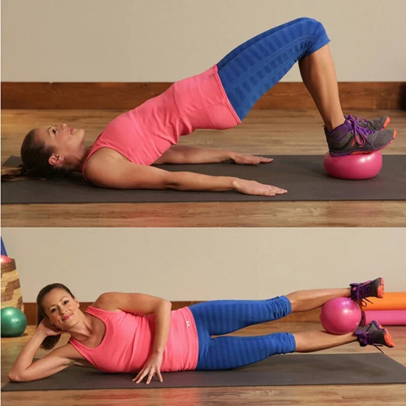 Yoga Ball 25 cm – Pilates Ball for Core Training, Balance & Indoor Workouts
