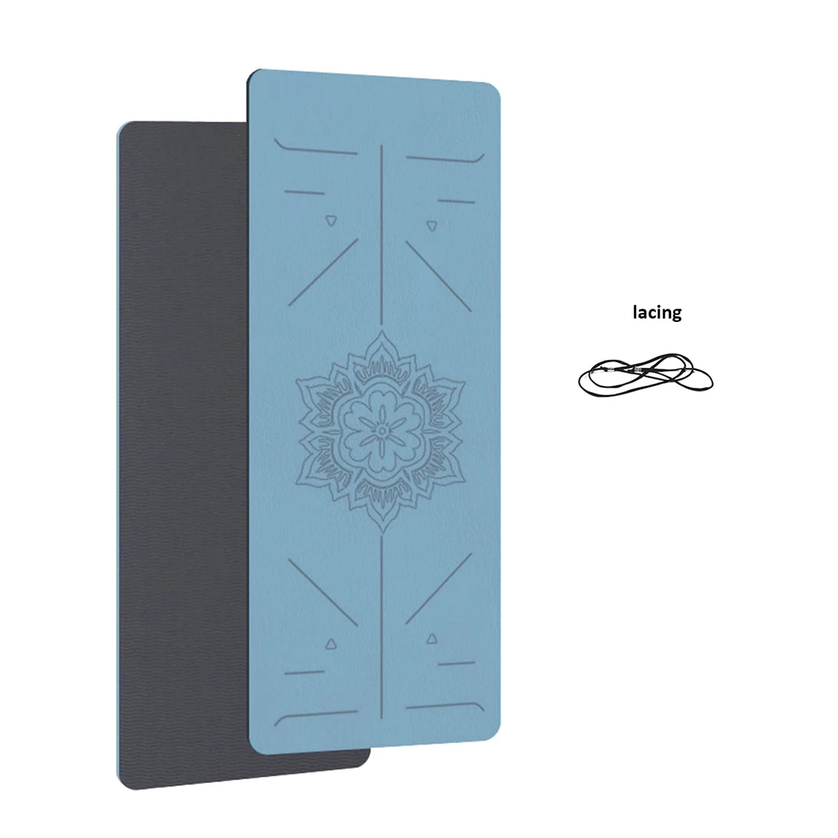 Eco Yoga Mat Non-slip – Fitness & Pilates Mat | Sustainable, Comfort & Grip for Home Workouts