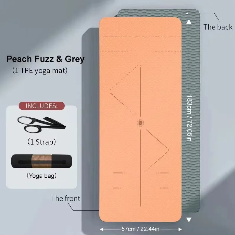 Antislip Yoga Mat Extra Dik