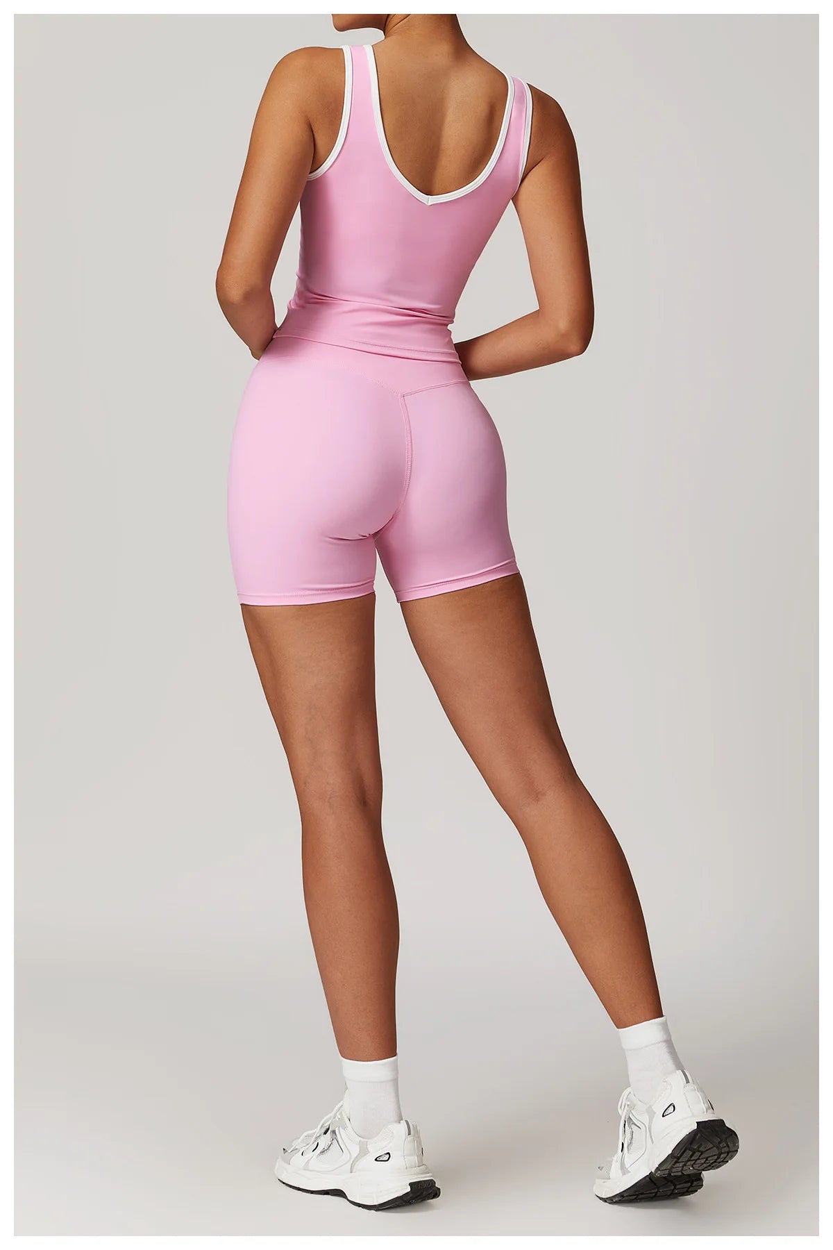 Yoga set 2-piece workout outfit fitness sportswear gym tracksuit high-waisted leggings sports bra women's clothing