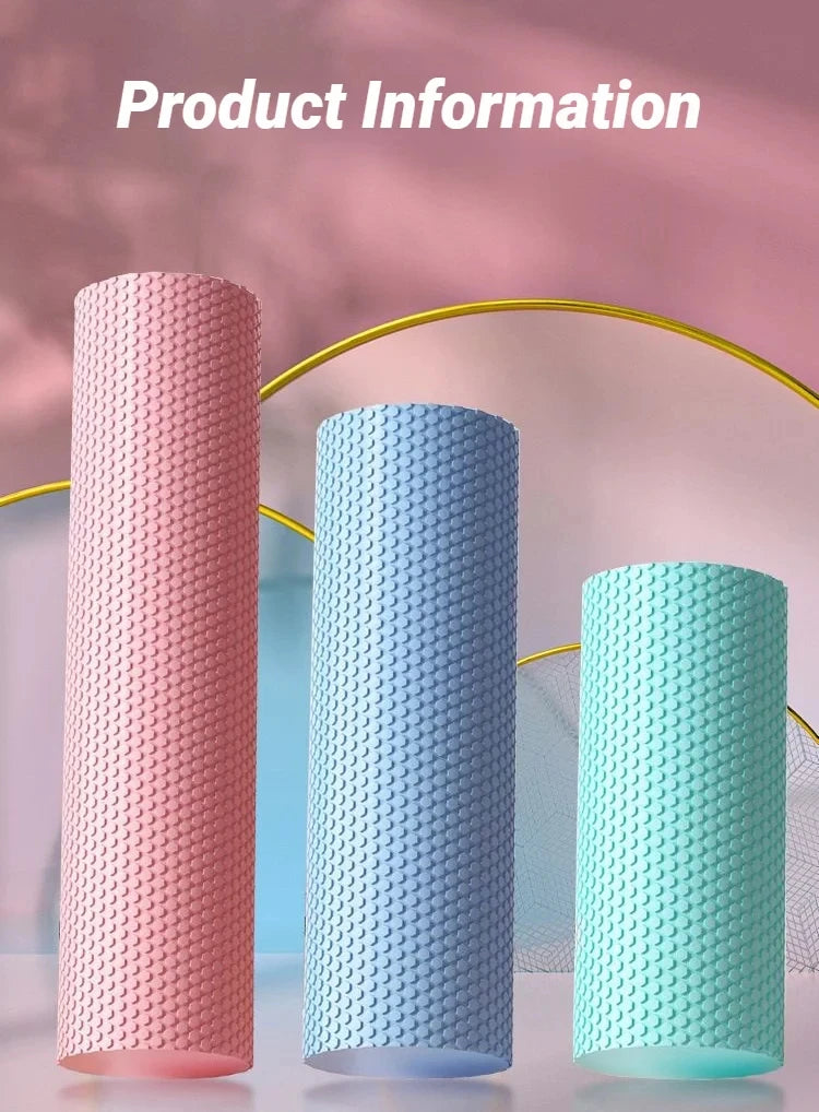 RaviZen Hexagonale Foam Roller – Diepe Spiermassage voor Yoga & Pilates