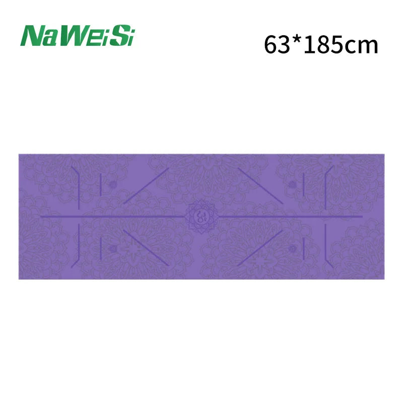 Dubbelzijdige Velvet Yogamat Handdoek – Antislip, Opvouwbaar & Sneldrogend | Fitness- en Sporthanddoek voor Yoga & Strand