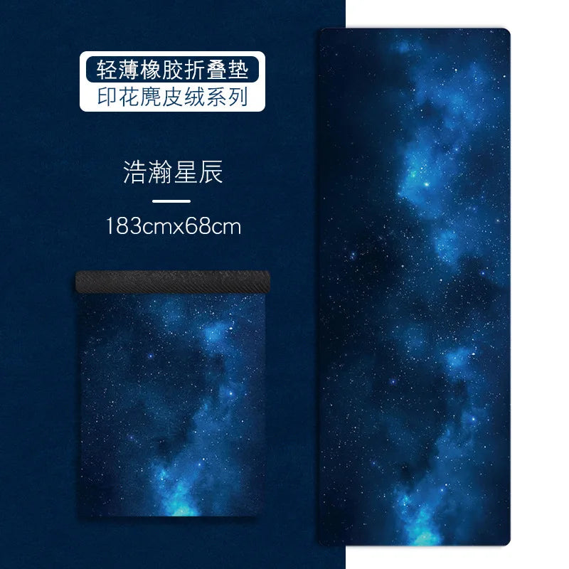 Foldable Yoga Mat 1mm – Ultra Thin & Anti-Slip | Perfect for Travel, Yoga & Pilates