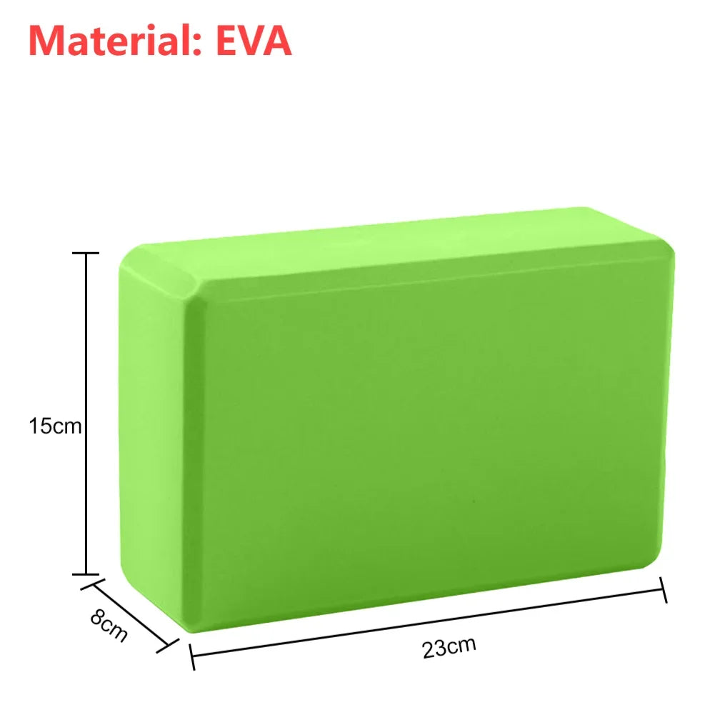 Eco‑Vriendelijk Kurken Yogablok – Natuurlijk Antislip Yoga & Pilates Blok (9×6×3 inch)
