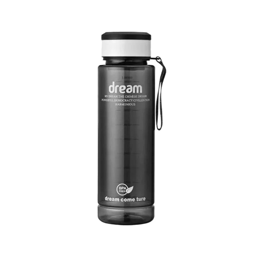 1000ml Motivational Sports Bottle – Leakproof Outdoor & Fitness Water Bottle | Portable Drinking Bottle for Gym, Yoga & Travel