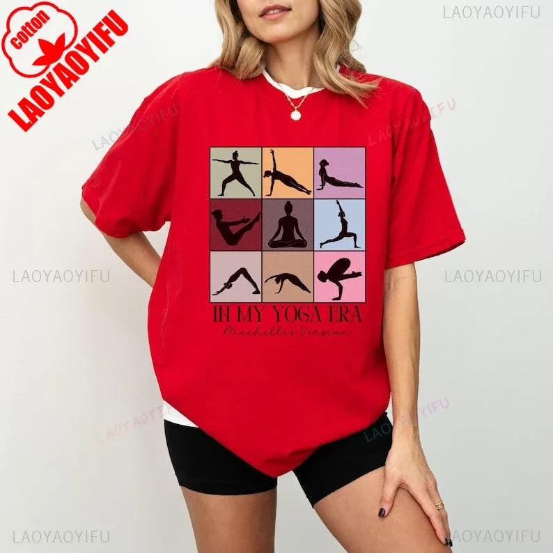 Yoga Shirt "In My Yoga Era" - Trendy Yogini T-Shirt | Comfort & Mindful Style