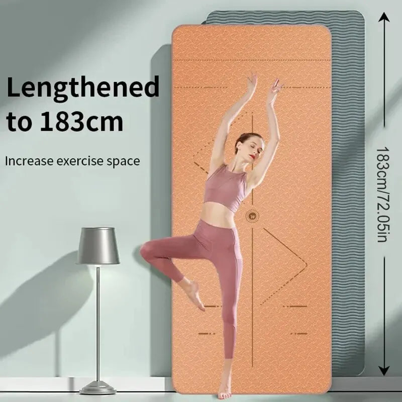 Antislip Yoga Mat Extra Dik