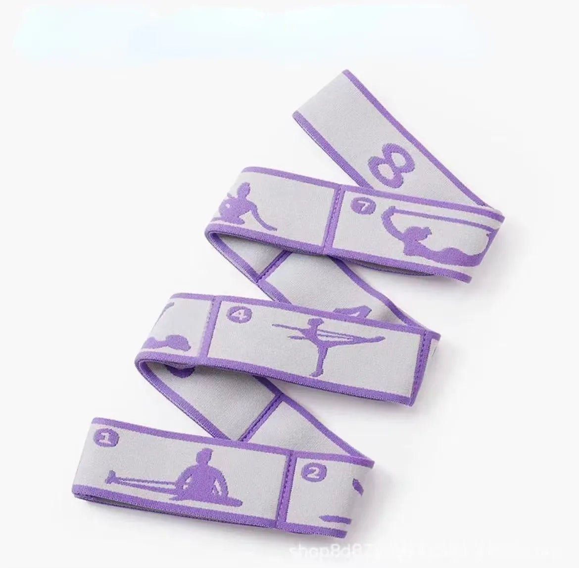 Yoga Stretching Belt Dans Stretching Band Elastische Yoga Weerstandsbanden Thuis Pilates Oefening Trekband Riem Fitness Sport