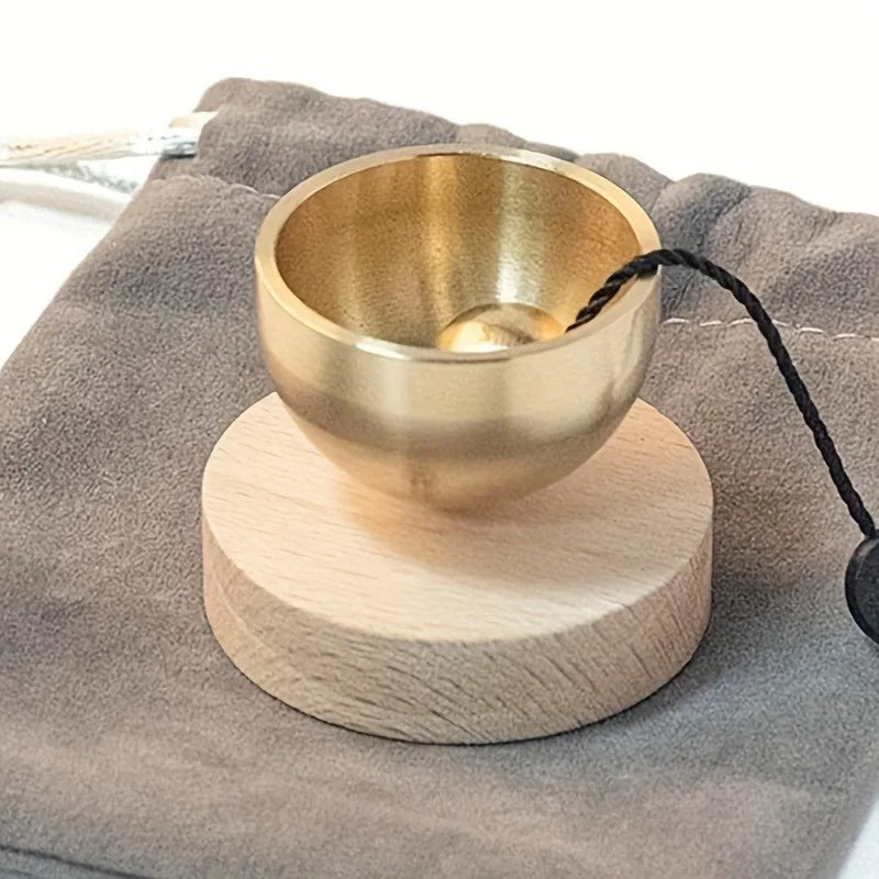 Mini Tibetan Singing Bowl Set - Compact Meditation Sound Bowl | Gift & Mindfulness - RaviZen